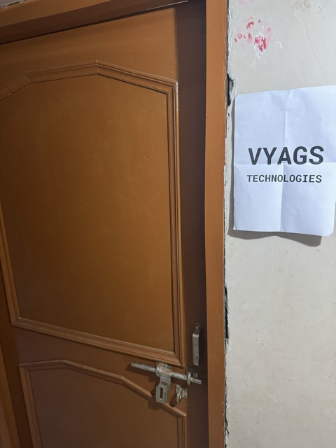 Vyags Door Sign